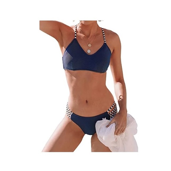 Cupshe Other - Cupshe Strappy Tied Bikini | Large